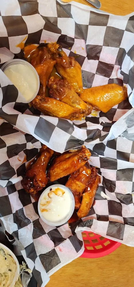 BBQ and Mustard Wings