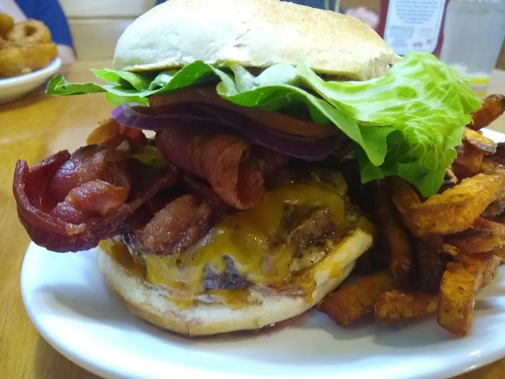 Too Much Bacon Burger